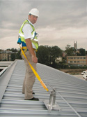 UNILINE System on Standing Seam Roof Sheet